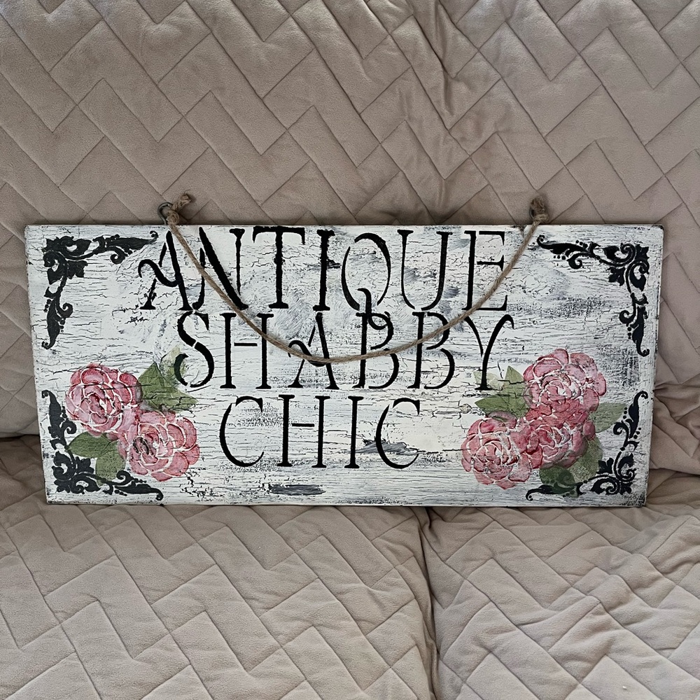 Shabby Chic Sign - Picture 3 of 4
